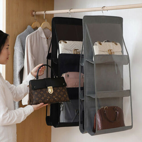 Handbag Storage 6-Pocket Organizer Handbag Storage 6-Pocket Organizer