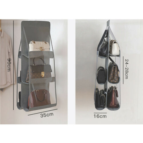 Handbag Storage 6-Pocket Organizer Handbag Storage 6-Pocket Organizer