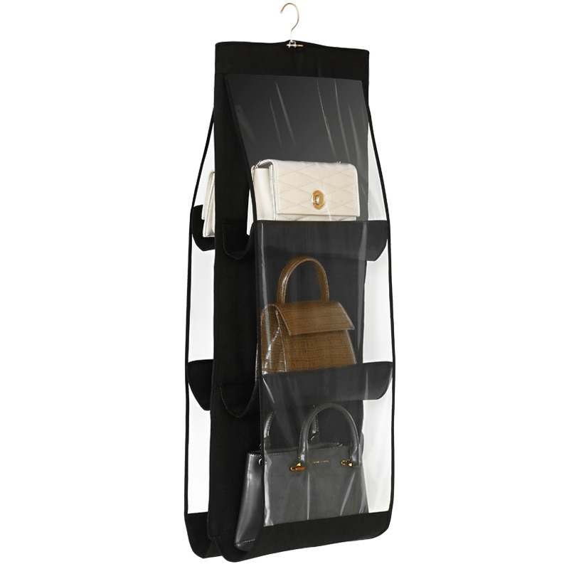 Handbag Storage Organizer 6 Pocket Bag Holder Handbag Storage Organizer 6 Pocket Bag Holder