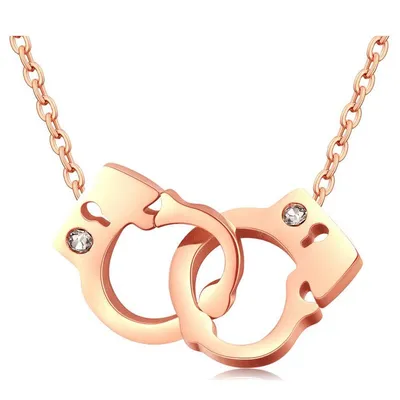 Handcuff Necklace Ladies Fashionable Jewelry