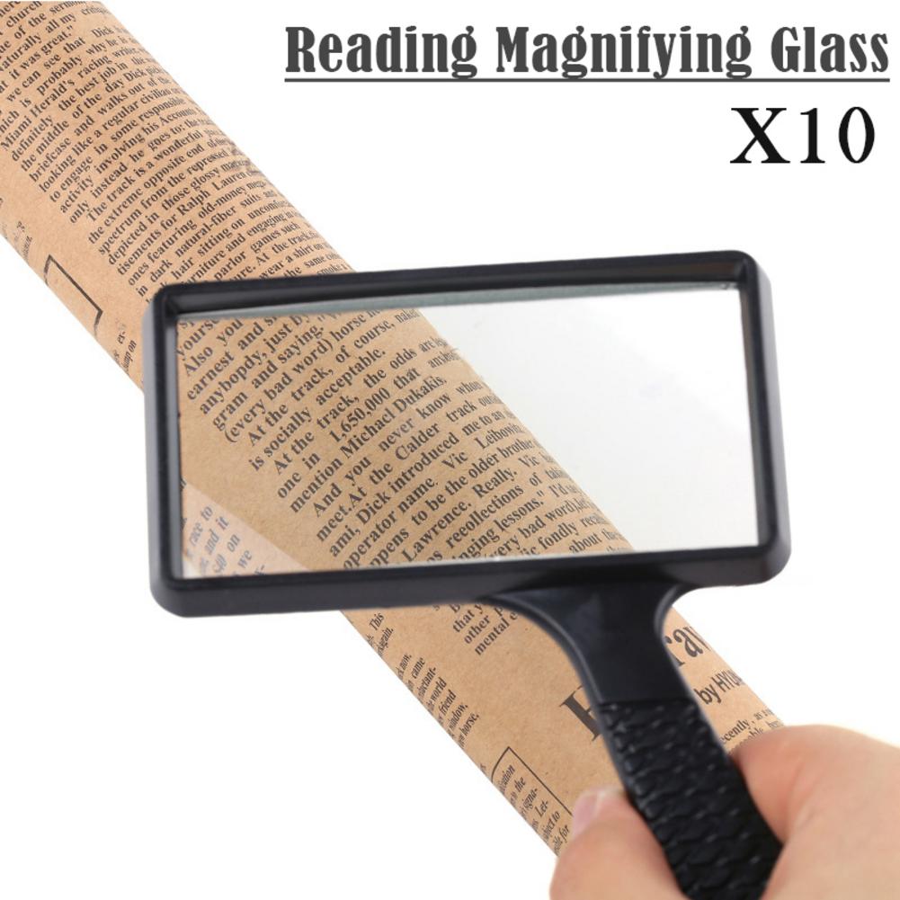 Handheld 10X Reading Magnifying Glass
