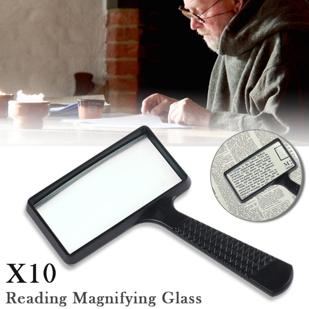 Handheld 10X Reading Magnifying Glass