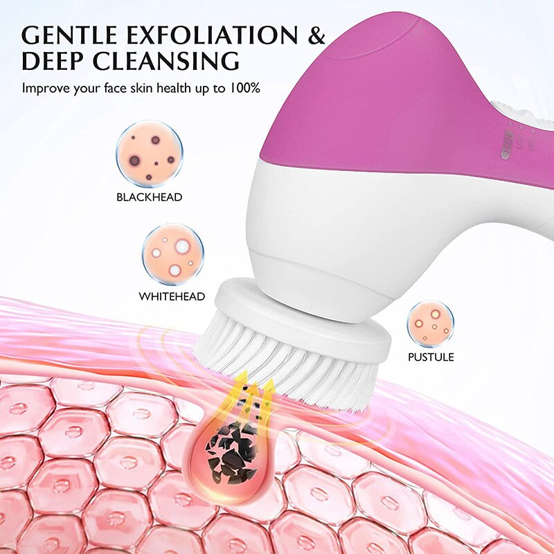 Handheld Battery Operated Face Scrubber