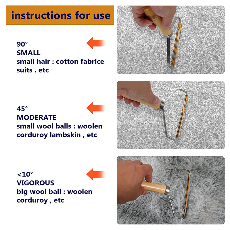 Handheld Dog Hair Scraper Tool Handheld Dog Hair Scraper Tool