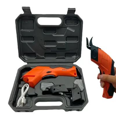 Handheld Electric Scissors Cloth Cutter Portable Fabric Cutting Machine Paperboard Leather Rug Plastics Trimmer