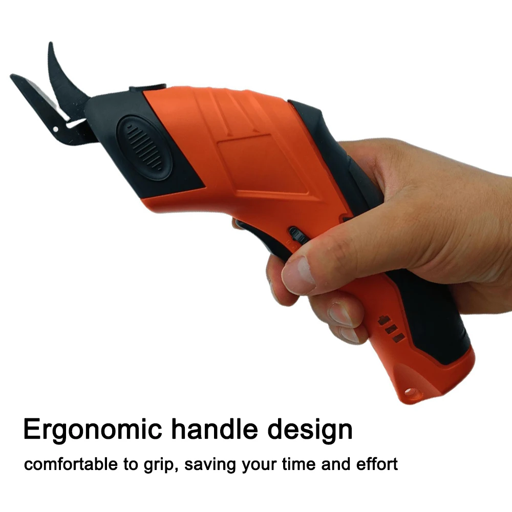 Handheld Electric Scissors Cloth Cutter Portable Fabric Cutting Machine Paperboard Leather Rug Plastics Trimmer