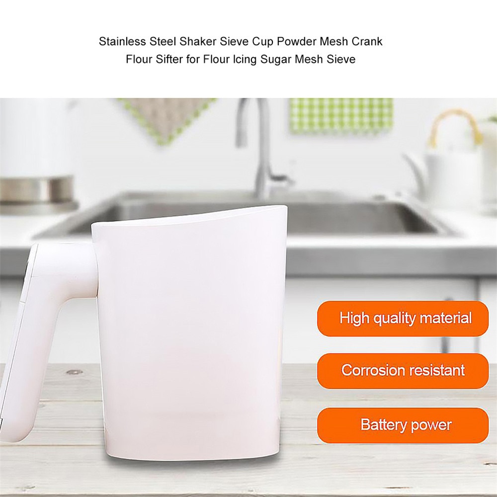 Handheld Electric Sifter Flour Sieve Handheld Electric Sifter Flour Sieve