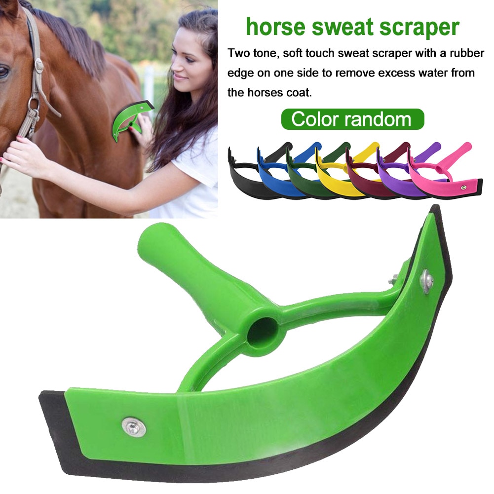 Handheld Ergonomic Horse Sweat Scraper