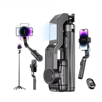 Handheld Gimbal Stabilizer Smartphone Camera Stabilizer Selfie Stick Tripod Stand Wireless Remote for IPhone Android Handheld Gimbal Stabilizer Smartphone Camera Stabilizer Selfie Stick Tripod Stand Wireless Remote for IPhone Android