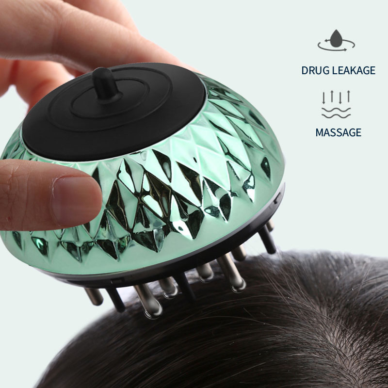 Handheld Hair Regrowth Comb Anti Off Portable Essential Oil Liquid Guiding Combs Brush Scalp Applicator Massager Hair