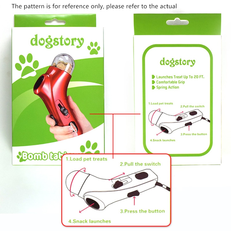 Handheld Portable Dog Treat Launcher Handheld Portable Dog Treat Launcher