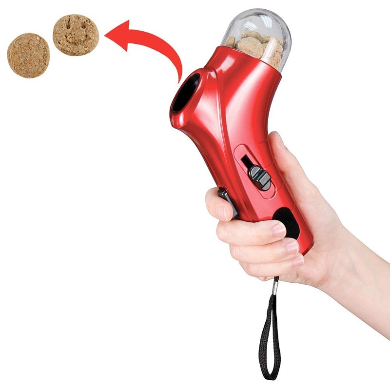 Handheld Portable Dog Treat Launcher Handheld Portable Dog Treat Launcher