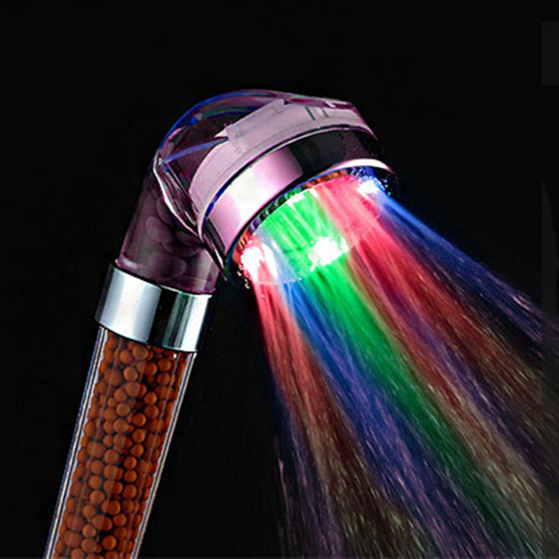 Handheld Shower Head Multicolor Lights