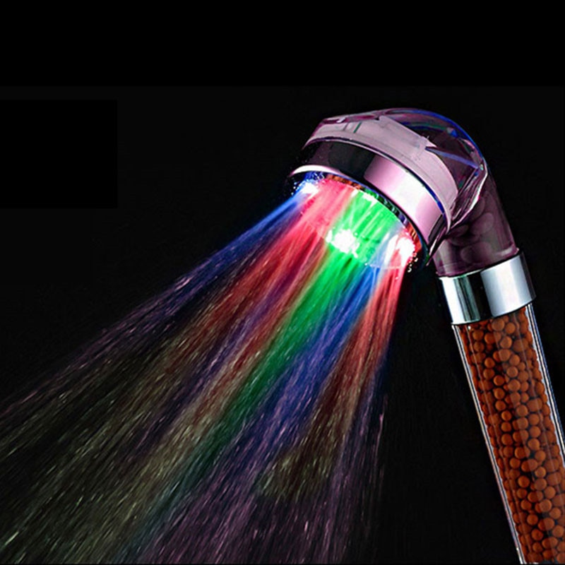Handheld Shower Head Multicolor Lights Handheld Shower Head Multicolor Lights