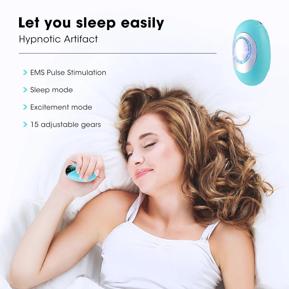 Handheld Sleep Aid Device Relieve Insomnia Instrument Help Sleep Night Anxiety Therapy Relaxatio Pressure Relief Sleep