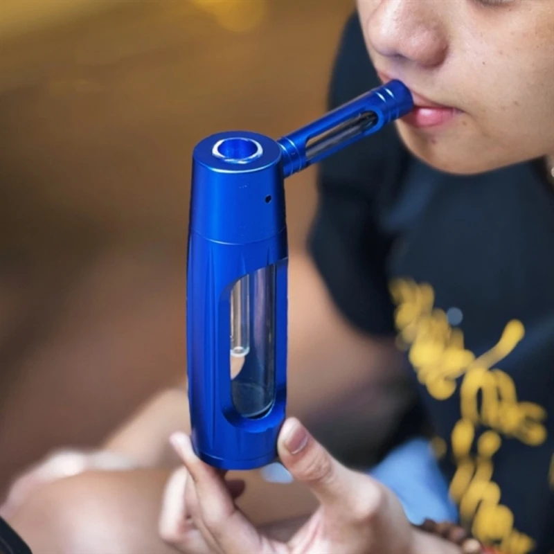 Handheld Smoking Pipe Grass Hookah Set with Dry Burning Glass Tobacco Bowl Cigarette Filters Shisha Pipes Smoke Handheld Smoking Pipe Grass Hookah Set with Dry Burning Glass Tobacco Bowl Cigarette Filters Shisha Pipes Smoke