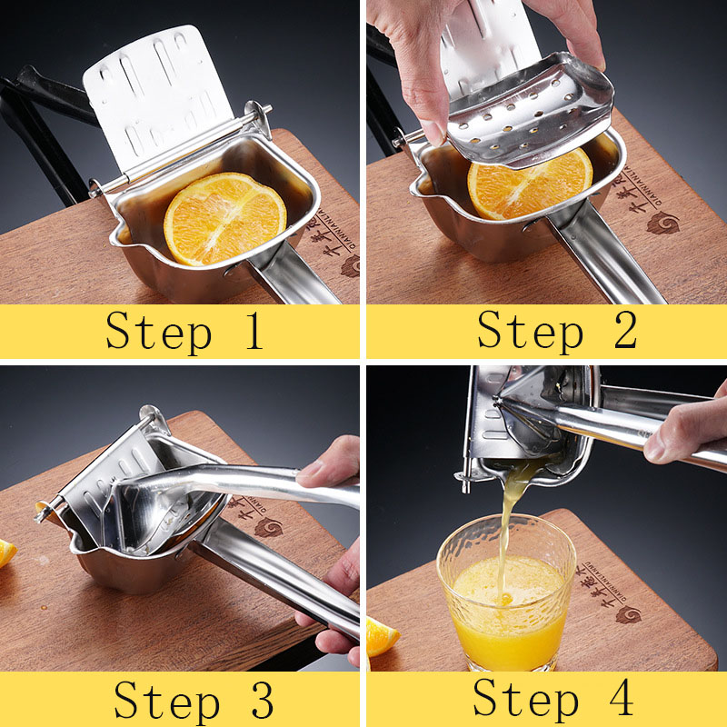 Handheld Stainless Steel Citrus Press
