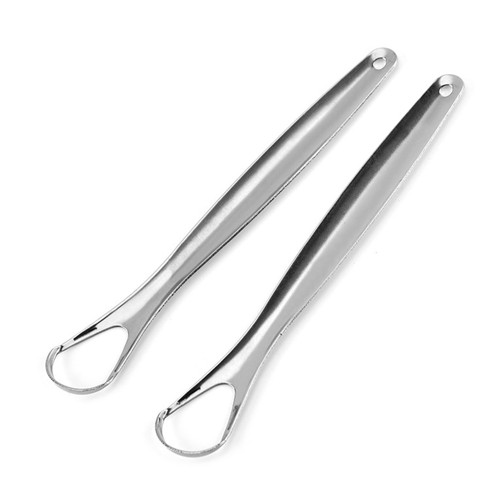 Handheld Stainless Steel Tongue Cleaner Handheld Stainless Steel Tongue Cleaner