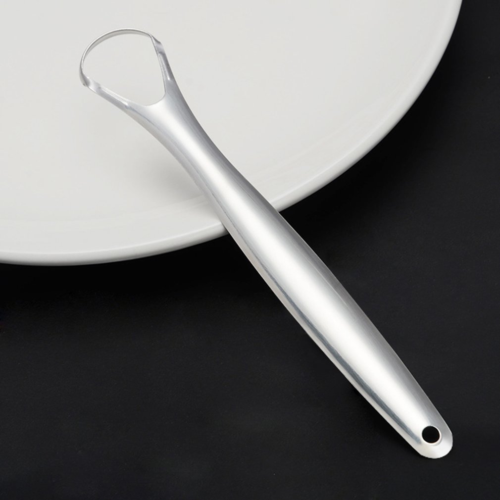 Handheld Stainless Steel Tongue Cleaner Handheld Stainless Steel Tongue Cleaner