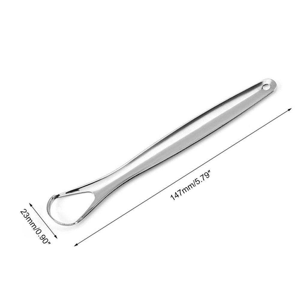 Handheld Stainless Steel Tongue Cleaner Handheld Stainless Steel Tongue Cleaner
