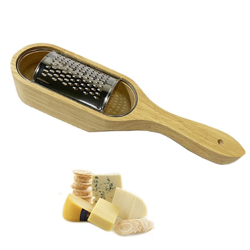 Handheld Wooden Cheese Grater Handheld Wooden Cheese Grater