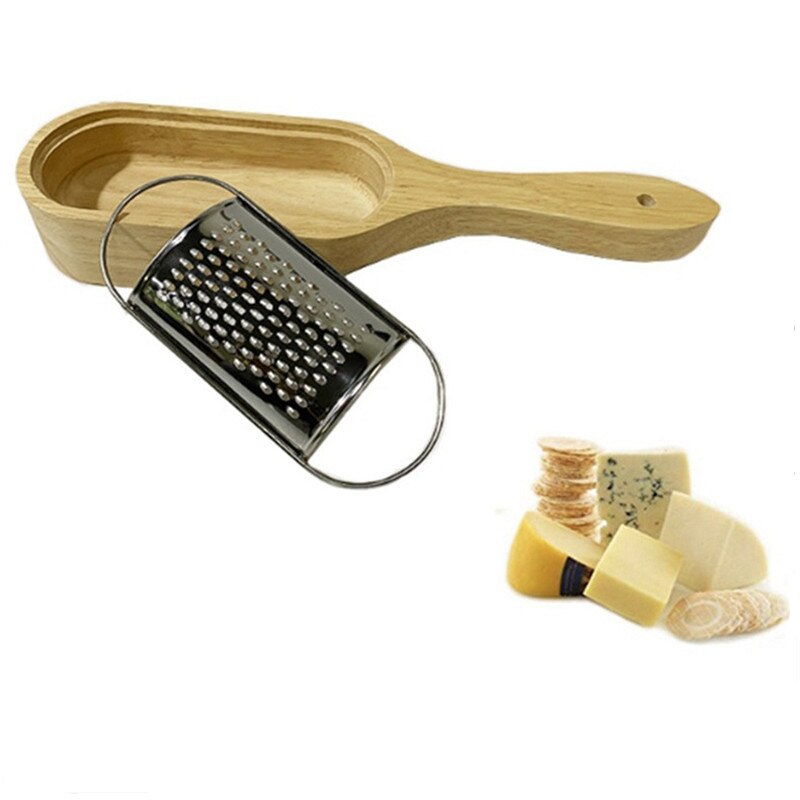 Handheld Wooden Cheese Grater Handheld Wooden Cheese Grater