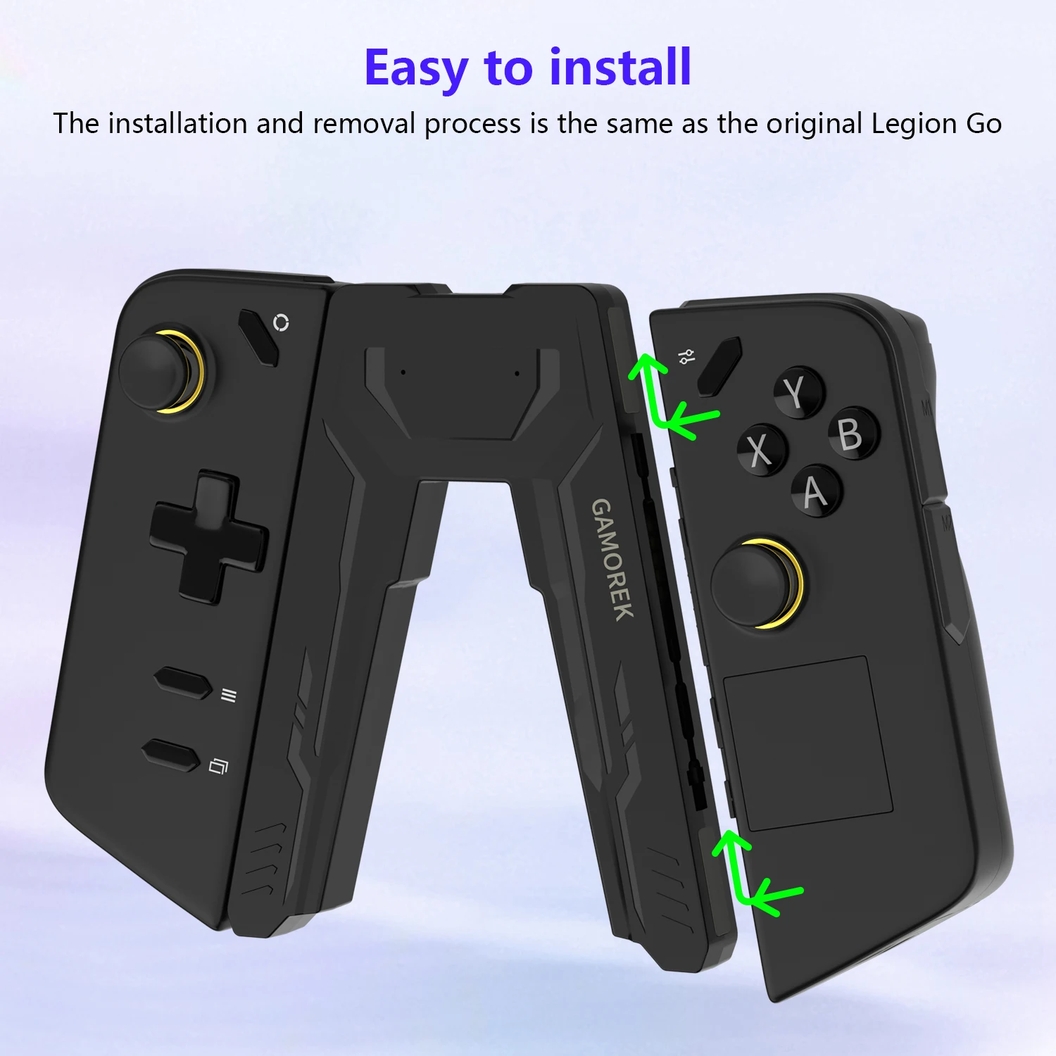 Handle Connector For Lenovo Legion Go Accessories Type C Charging Grip Controller Connectors Gamepad Organizer Holder Handle Connector For Lenovo Legion Go Accessories Type C Charging Grip Controller Connectors Gamepad Organizer Holder