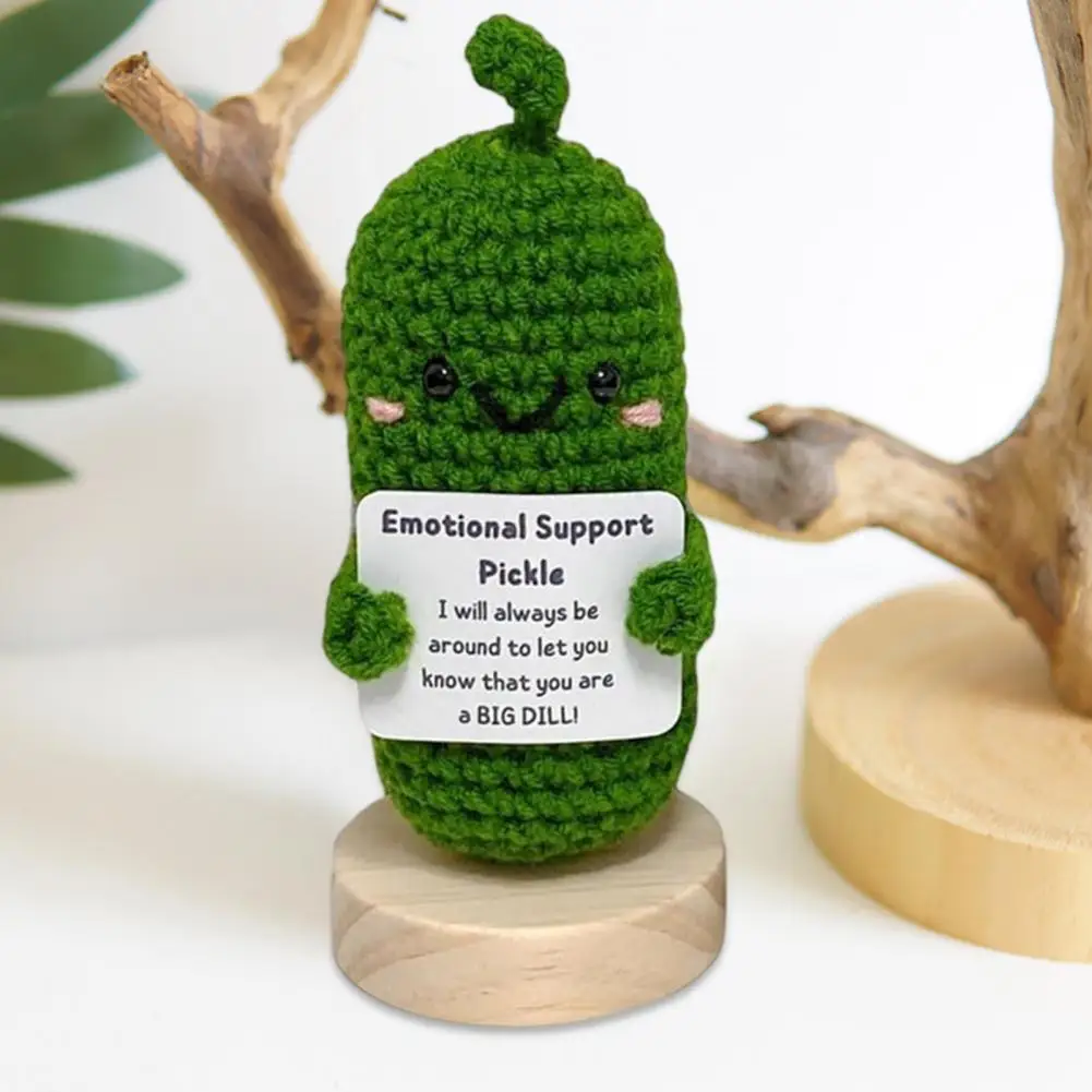 Handmade Braided Emotional Support Pickle