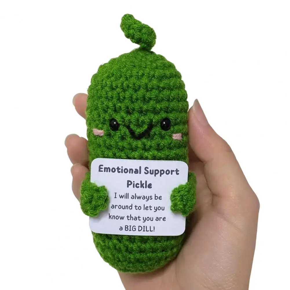 Handmade Braided Emotional Support Pickle