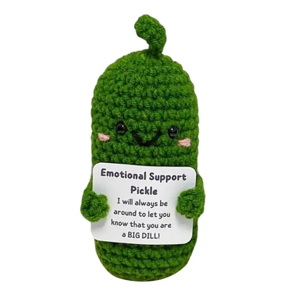 Handmade Braided Emotional Support Pickle