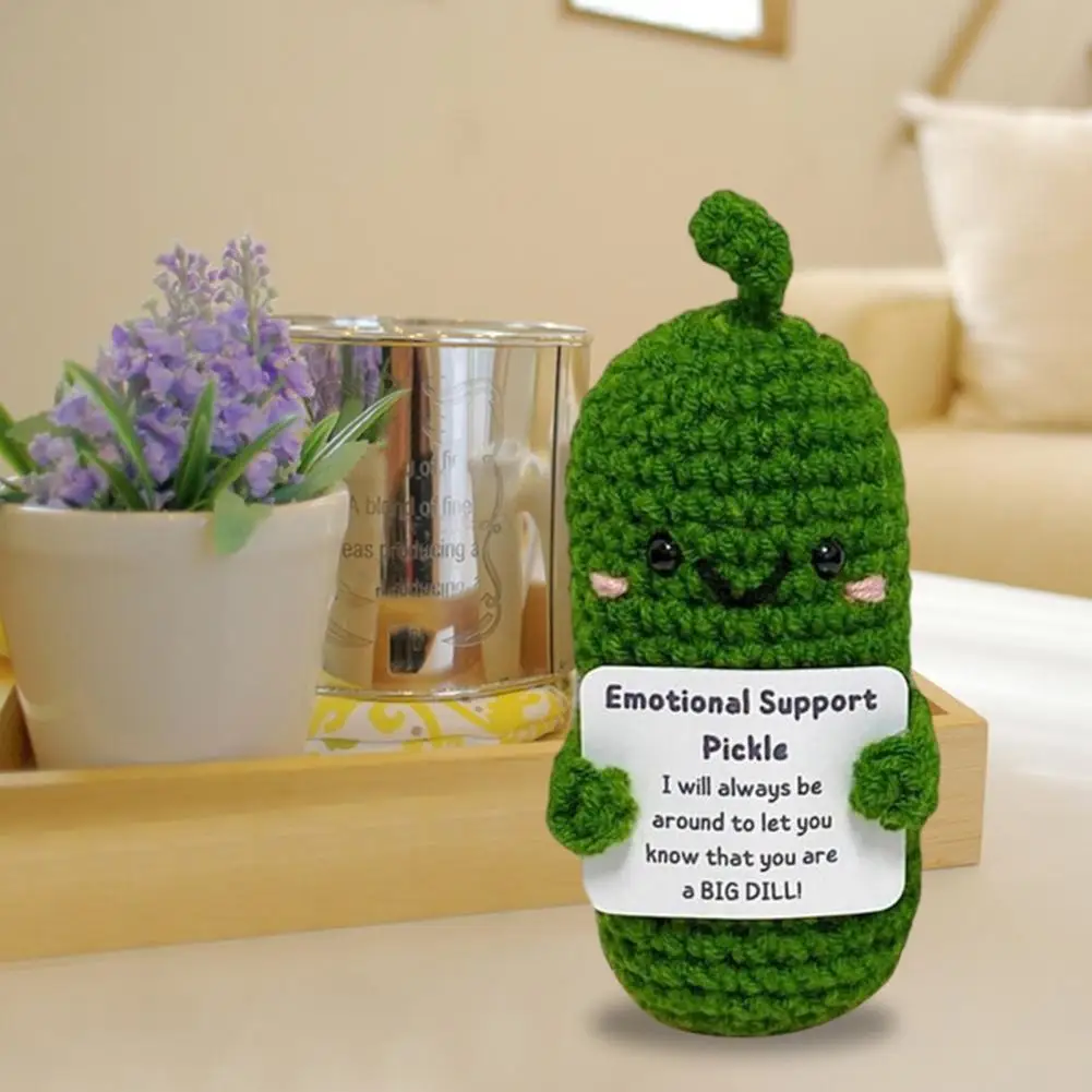 Handmade Braided Emotional Support Pickle