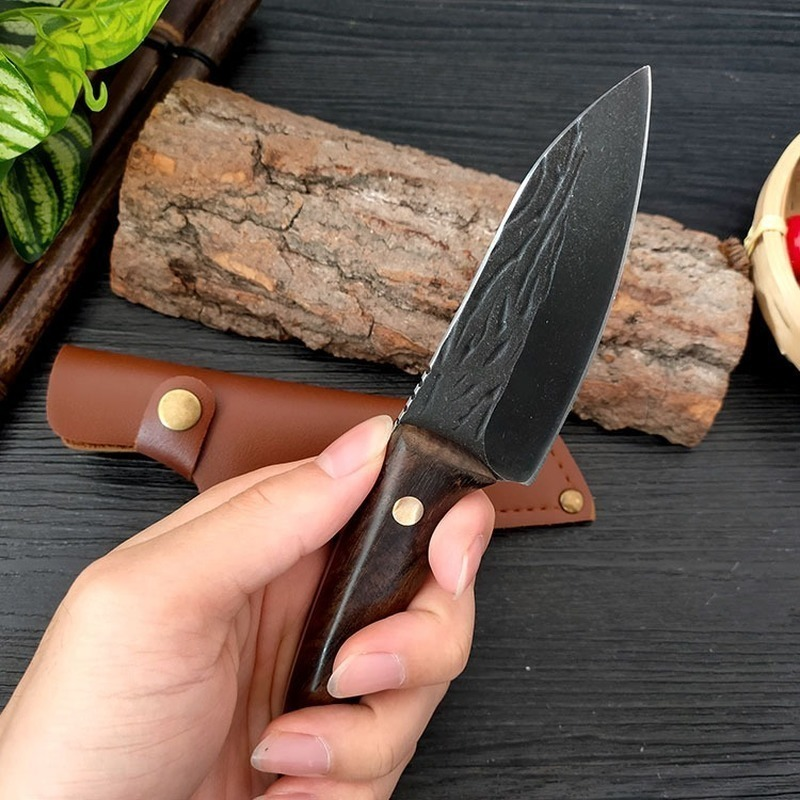Handmade Forged Knife Kitchen knife Stainless Steel Full-Tang Butcher Boning Meat Cleaver Outdoor Hunting Camping Knife Handmade Forged Knife Kitchen knife Stainless Steel Full-Tang Butcher Boning Meat Cleaver Outdoor Hunting Camping Knife