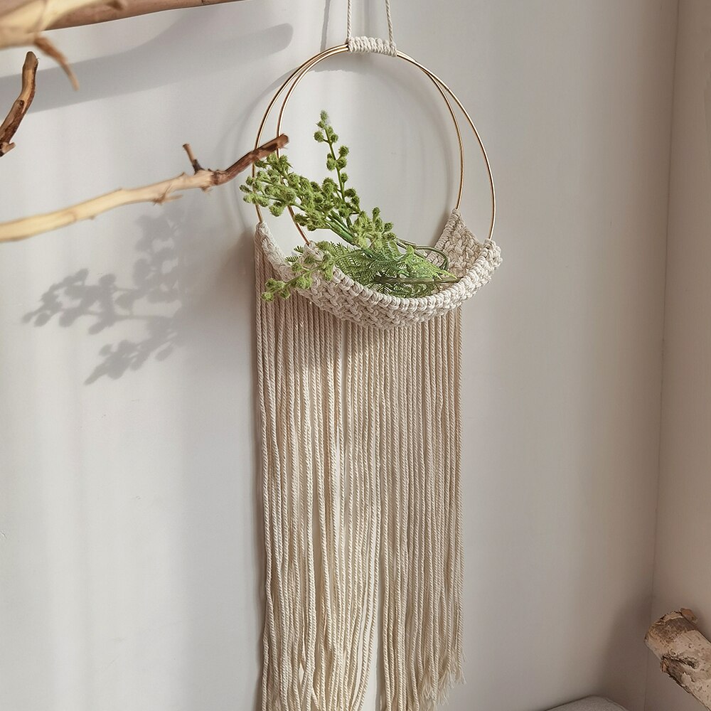 Handmade Macrame Plant Pot Hanger Handmade Macrame Plant Pot Hanger