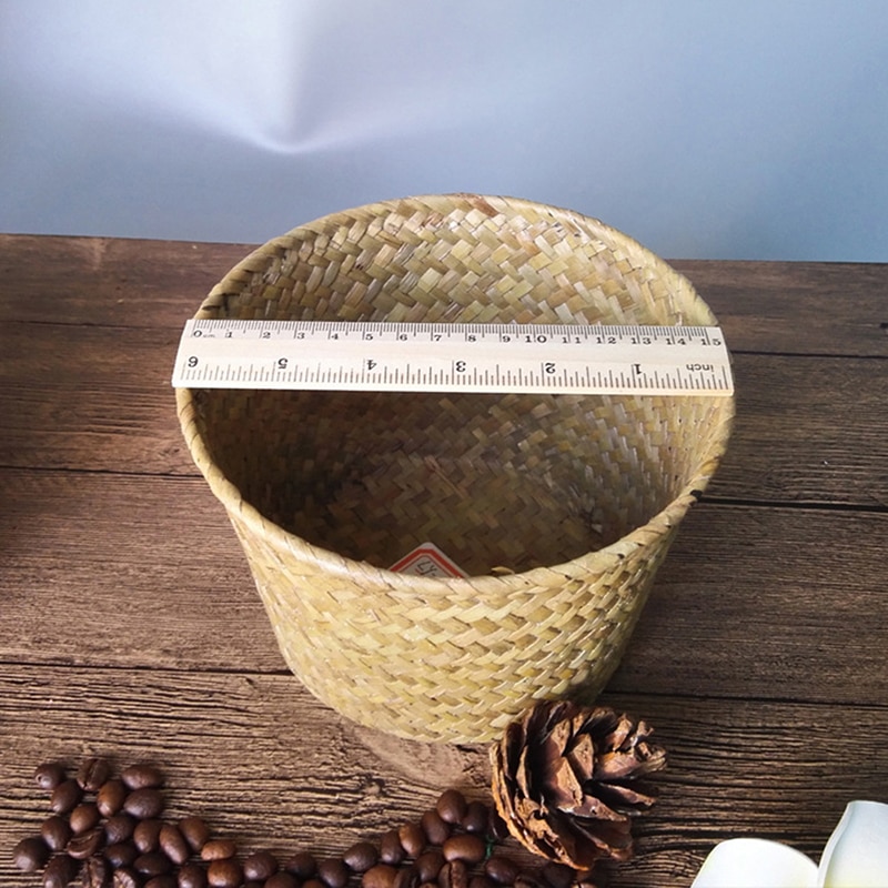Handmade Natural Rattan Flower Pot Basket Handmade Natural Rattan Flower Pot Basket