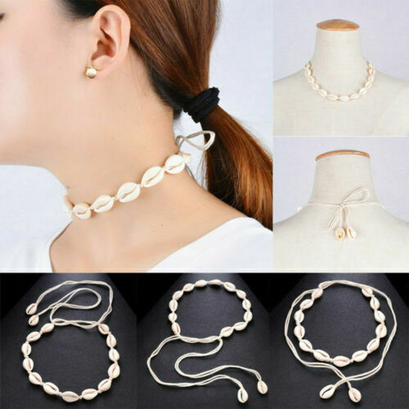 Handmade Seashell Choker Necklace
