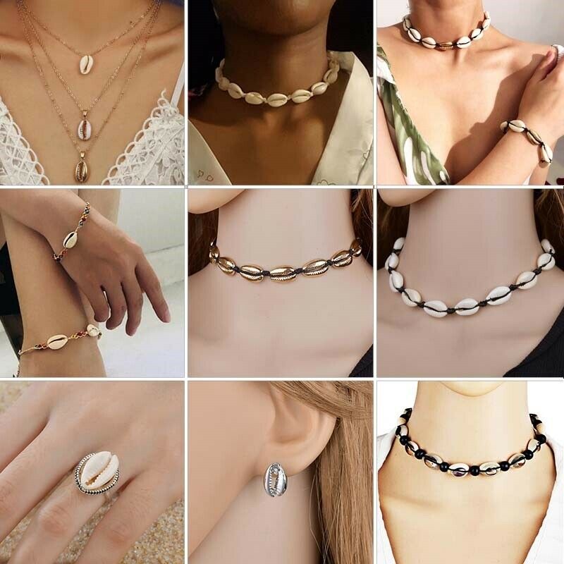 Handmade Seashell Choker Necklace