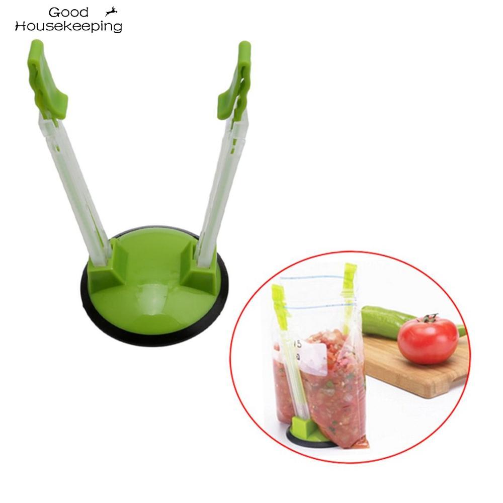 Hands Free Adjustable Freezer Bag Holder Hands Free Adjustable Freezer Bag Holder