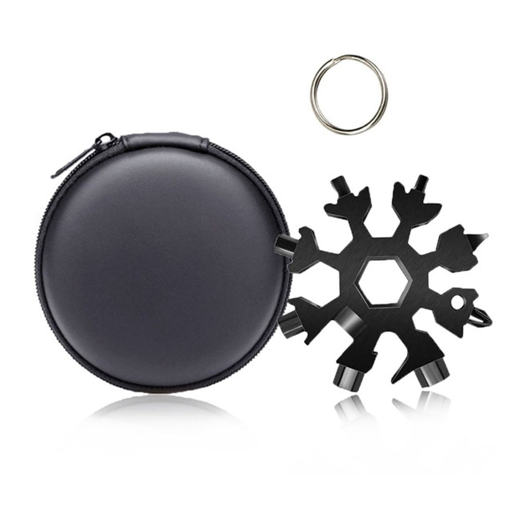 Handy 18 in 1 Snowflake Tool with Case