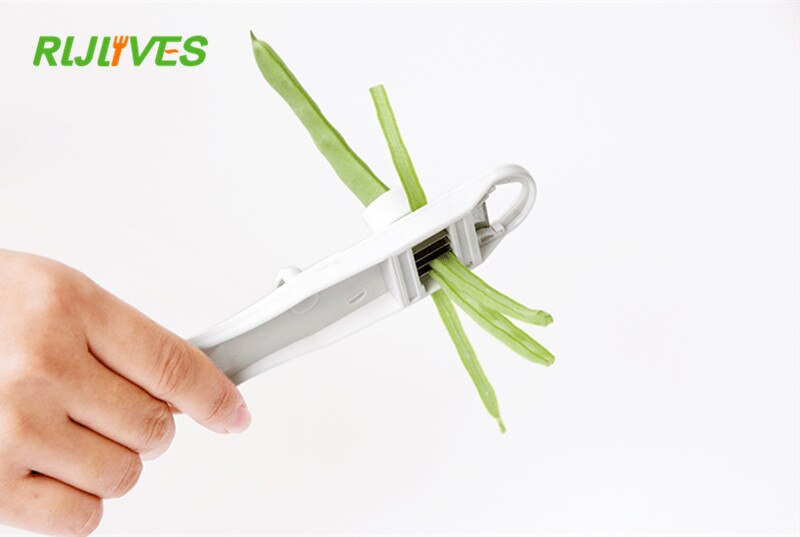 Handy Plastic Runner Bean Cutter