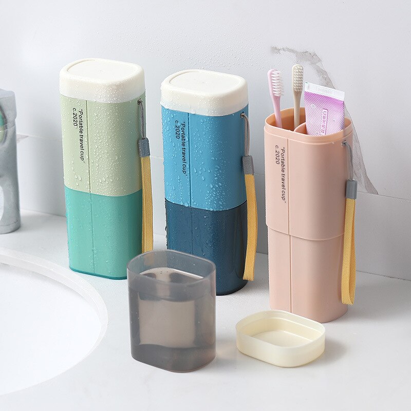 Handy Toothbrush and Toothpaste Travel Case