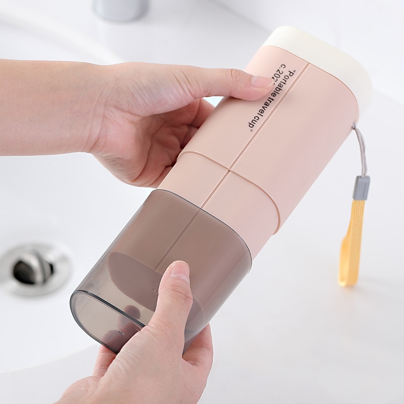 Handy Toothbrush and Toothpaste Travel Case