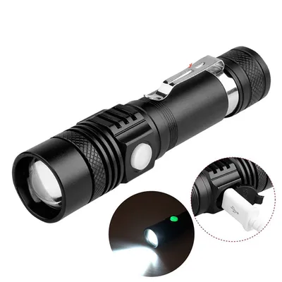 Handy Zoomable Rechargeable Flashlight Handy Zoomable Rechargeable Flashlight