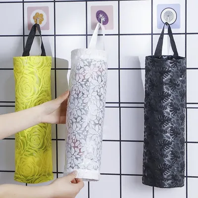 Hangable Grocery Bag Dispenser