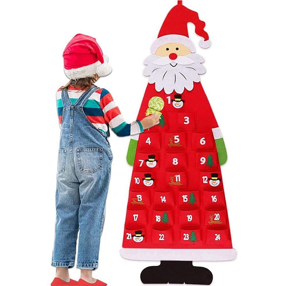 Hanging Advent Calendar with Pockets