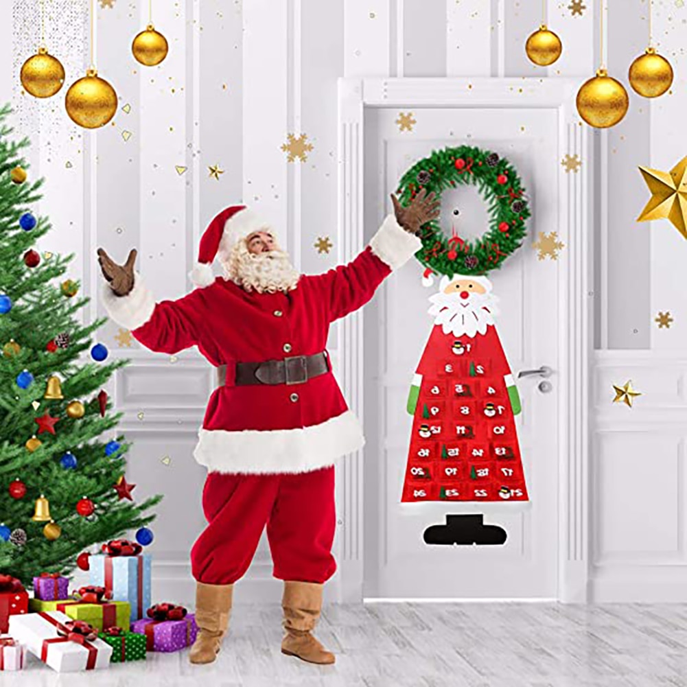 Hanging Advent Calendar with Pockets