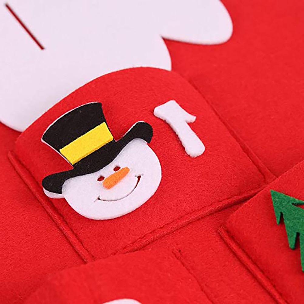 Hanging Advent Calendar with Pockets