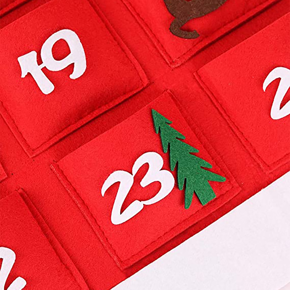 Hanging Advent Calendar with Pockets