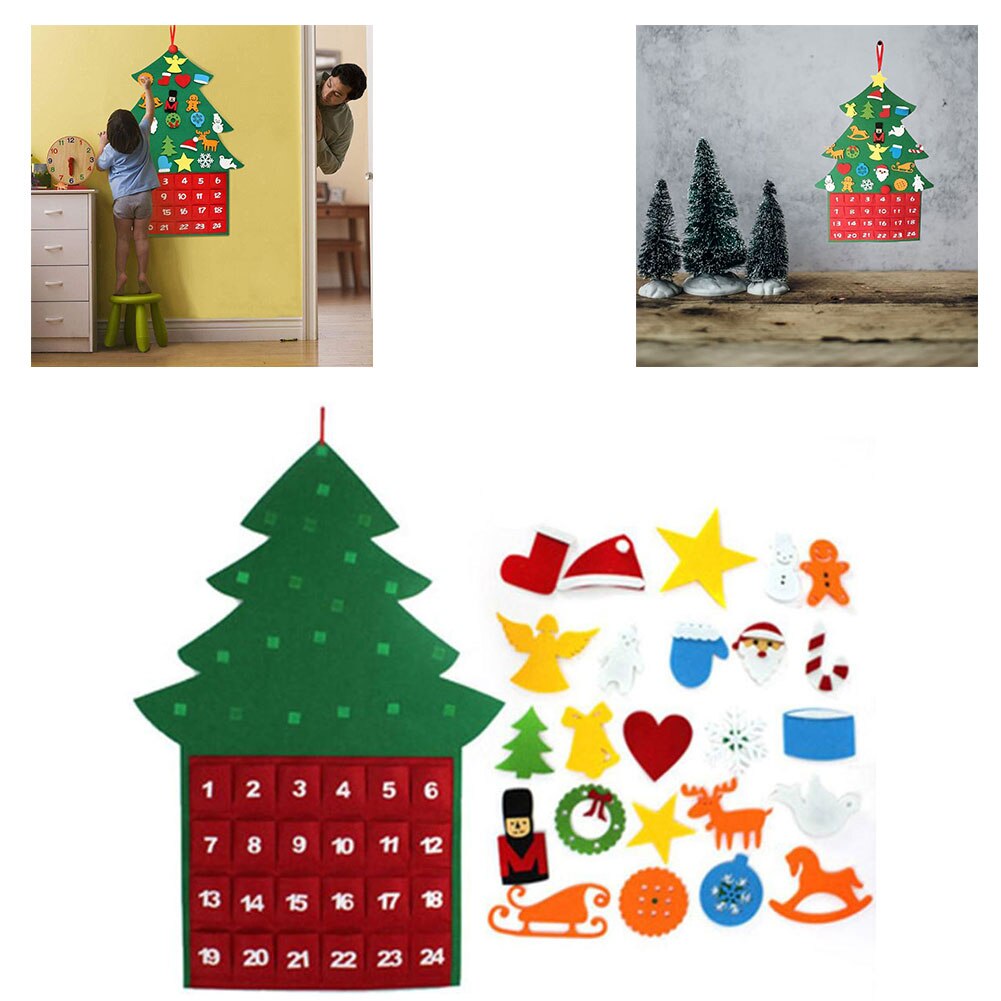Hanging Advent Calendar with Pockets