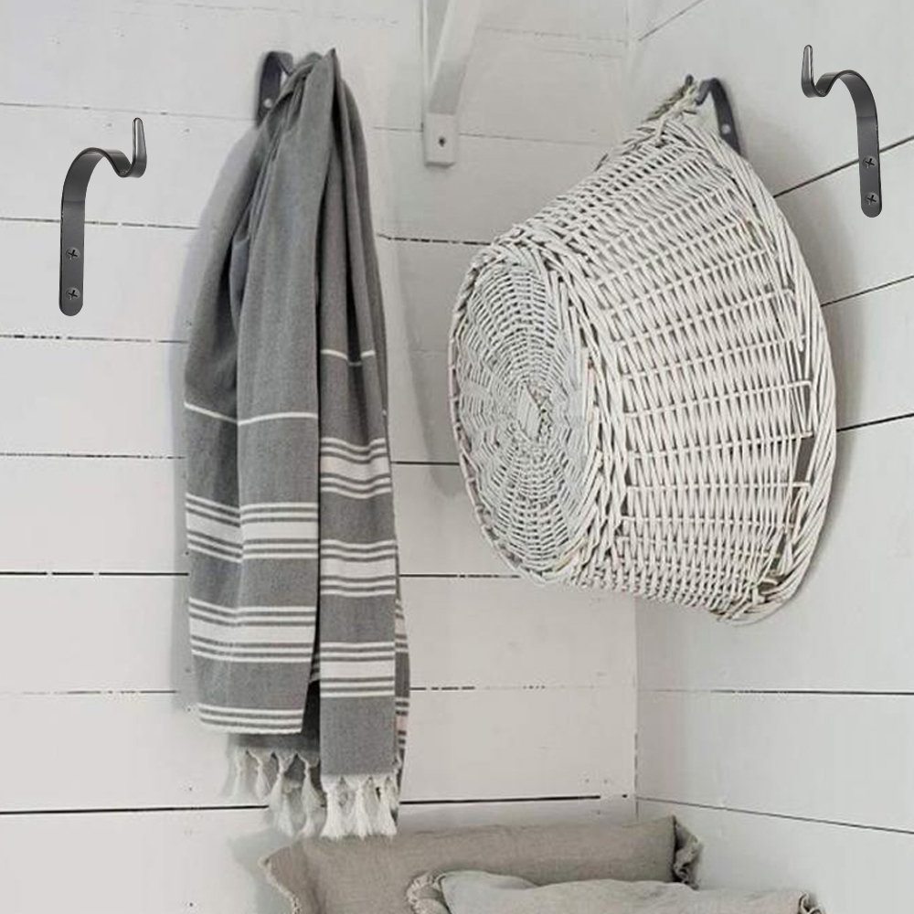 Hanging Basket Hooks Wall Mount (10 pcs) Hanging Basket Hooks Wall Mount (10 pcs)