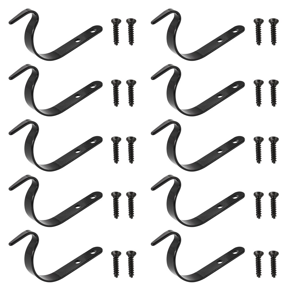 Hanging Basket Hooks Wall Mount (10 pcs) Hanging Basket Hooks Wall Mount (10 pcs)